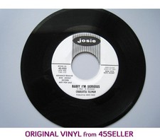 CHARLOTTA TILLMAN promo 'Baby I'm Serious' NM ORIGINAL Northern Soul 45