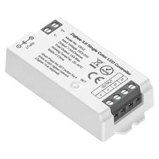 Tuya Zigbee 3.0 C01Z Controller Support Single Color 2 pin (-V +V) PWM LED St...