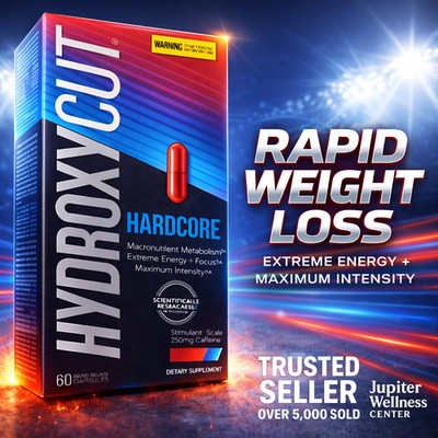 Hydroxycut Hardcore Extreme Energy Weight Loss Formula, 60 Capsules - Exp 2/2027