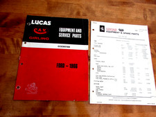 LOTUS CORTINA, ELAN, SEVEN & SUPER 7,  1966 LUCAS ILLUSTRATED PARTS CATALOGUES.