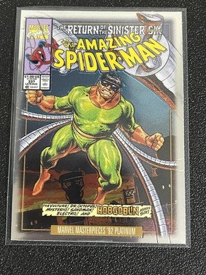 2024 Marvel Masterpieces '92 Platinum Variant Covers Insert #25-V Doctor Octopus