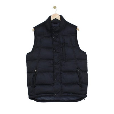 Vintage Timberland Bodywarmer Herren Größe L Schwarz Puffer Oberbekleidung Daunen