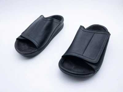 BIRKENSTOCK Pantolette Homme Hausschuhe Cuir Noir Gr. 39 EU Art. 40714-98 - Photo 1/4