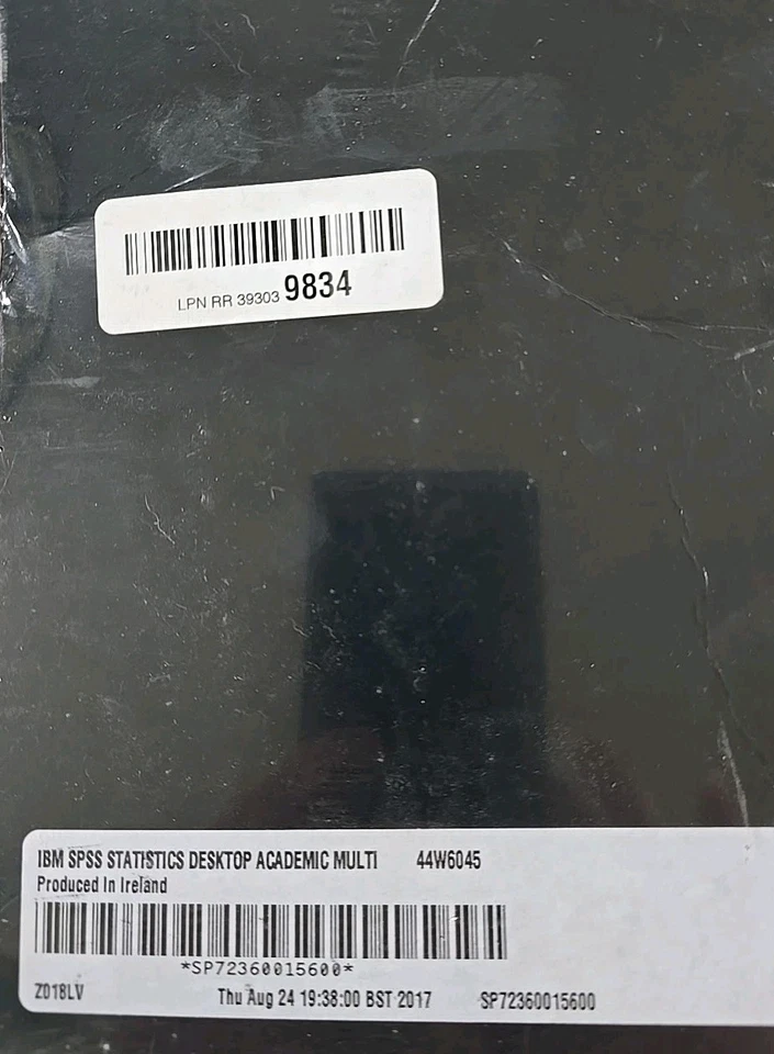 IBM SPSS Statistics Desktop Academic Multi Version 24, for Linux, X86-64, Mac OS - Image 3 of 3