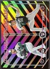 2024 Topps Update Black and Orange Foil Rookie Combos #US270 Justice and Molina