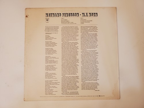 Maynard Ferguson - M.F. Horn (Vinyl Record LP) - Picture 2 of 2