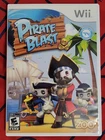 = PIRATE BLAST NINTENDO Wii TWO PLAYERS ZAPPER GUN WATER SHOOTING COMPLETE GAME=