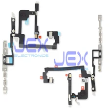 Power Button Flex Upper Mic Mircophone Cable With Metal Brackets Iphone 15/Plus