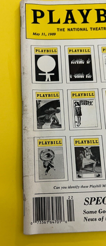 PLAYBILL ~ The National Theatre Magazine ~ May 31. 1989 ~ Special Tony Issue - Picture 3 of 8