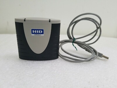 HID OMNIKEY 3121 R31210249-1 USB GRAY SMART CARD READER