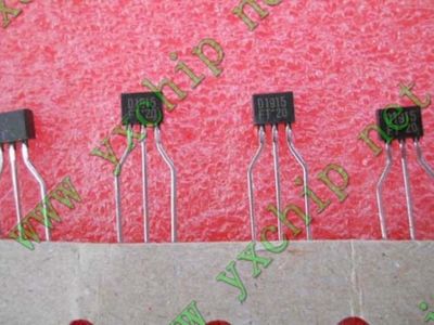 2pcs SANYO 2SD1915 TO-92 Low-Power Single-/Dual-Level Battery RH