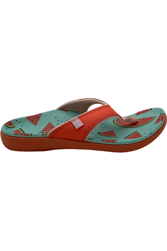 Spenco Orthotic Thong Sandals Yumi Fruitopia Watermelon | eBay