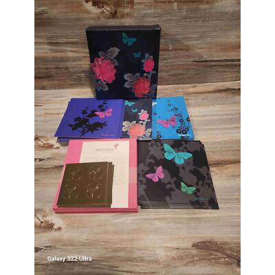 NEW Papyrus Christopher Vine Hummingbirds Note Cards Floral Boxed Set 20 Count