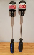 2 NOS Ace Hardware 8" Chrome Vanadium Shaft Magnetic tip Phillips Screwdrivers