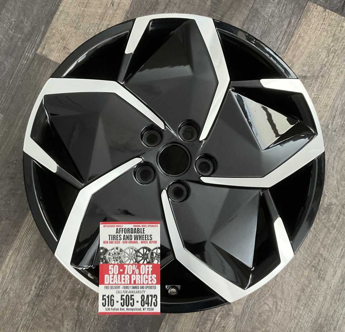 2022-2023 Hyundai Ioniq 5 19x7.5 CNC Gloss Black OEM Wheel Rim