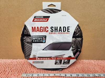 Genuine Dickies Magic Shade Windshield Shade Smoke Charcoal 2 Pack
