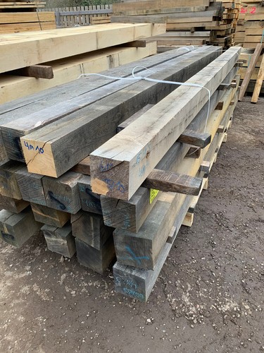 Air Dried Oak Beams 150mm x 150mm - Picture 3 of 5