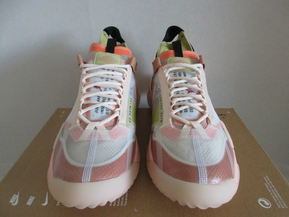 NIKE AIR JORDAN DELTA BREATHE WHITE-GUAVA ICE PINK-CAMELLIA SZ 9.5