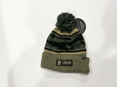 Lehigh University Zephyr Pom Hat College Football NWT Mountain Hawks OHT