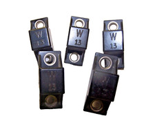 5 ALLEN BRADLEY W STYLE OVERLOAD HEATER ELEMENT W13 LOT OF 5