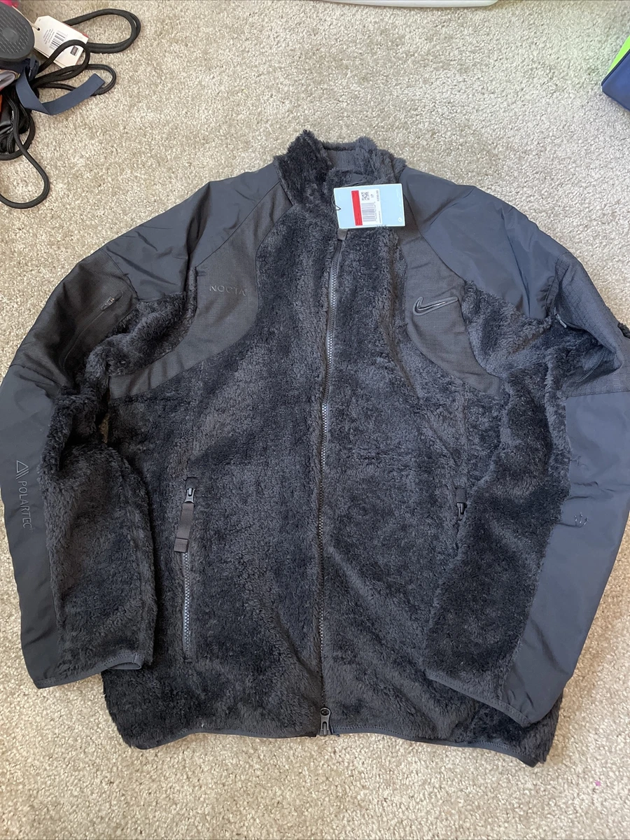 Nike Drake NOCTA Polar Fleece Jacket Black Large DA3995-010 Original Nike