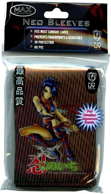 NEO SLEEVES　クノイチアサシンMAX PROTECTION　スリーブ Yugioh MAX Protection Ninja Girl PROTECTOR/SLEEVES (SMALL) 50ct | eBay