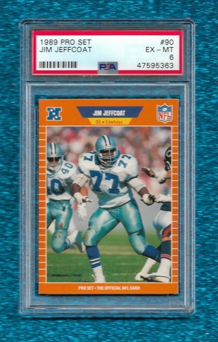 1989 Jim Jeffcoat #90