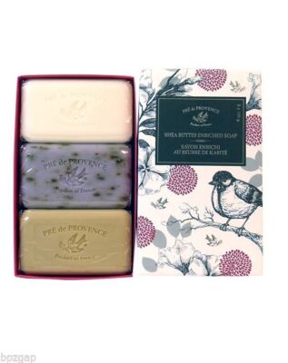 Pre De Provence Seifen Geschenkbox 3x150 Lavendel, Verbena Und Milch #20092G3