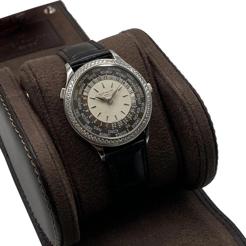 Patek Philippe World Time Complications 18K White Gold Automat...