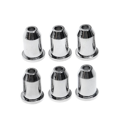 6x Guitar String Through Body Ferrule 1/4'' String Ferrules Part for Telecaster