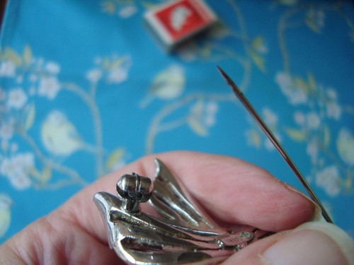 Stunning Large 2inch Vintage Sterling Silver Marcasite Bow Brooch - VGC - Picture 5 of 7