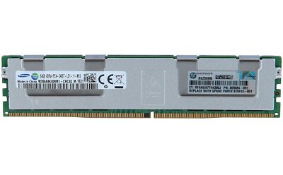 Hewlett Packard Enterprise - 819413-001 - 2400 MHz / PC4-19200 - CL17 - 1.2 V -