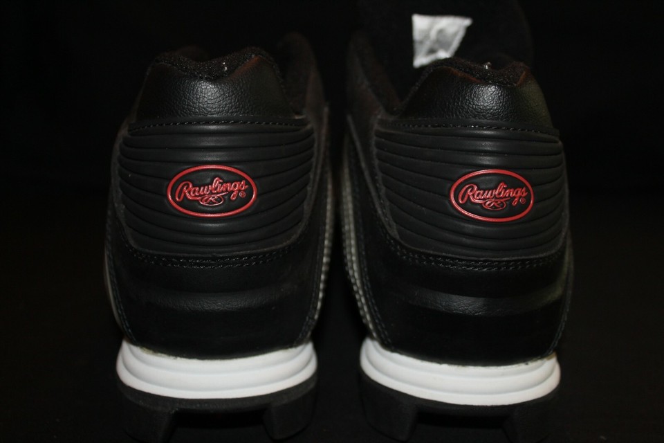Rawlings Deuce Low Cut Baseball Cleats Noir/rose - Pointure C11 (neuf, Défauts Mineurs)