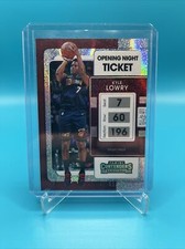 2021-22 Panini Contenders FOTL FOTL Opening Night Ticket /25 Kyle Lowry #23