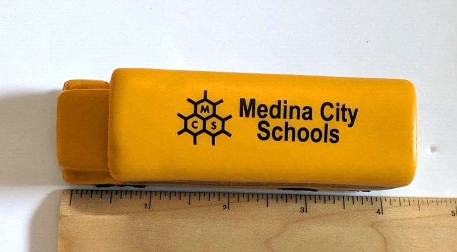 全新 校车 应力球 缓解器 泡沫 软人偶 4.1/4 英寸 司机 教师礼物 — 第 4/4 张图片