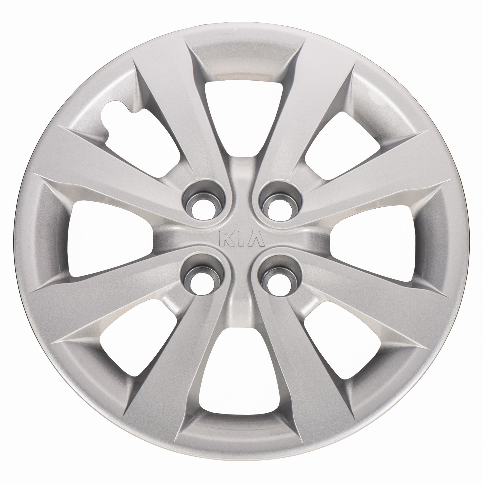 OEM NEW 15" Wheel Cover Hub Cap Silver w/ Kia Logo 20122017 Kia Rio