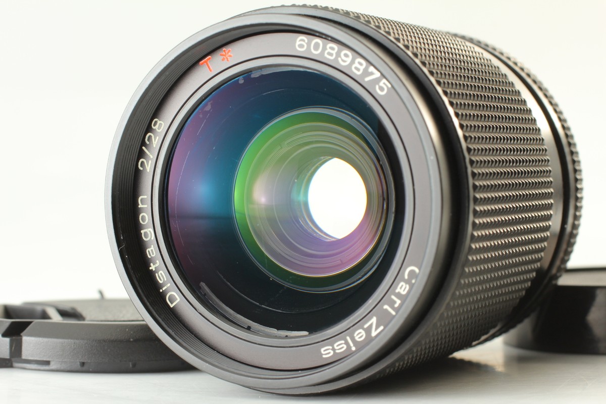 【美品】Carl Zeiss CONTAX Distagon 28mm F2.5 Exc+5] Contax Carl Zeiss Distagon 28mm f2 T* AEG Lens CY