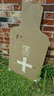10 pk retro lot SUPER THICK PRESSED TARGET Dense Cardboard man Silhouette vtg US — photo 8