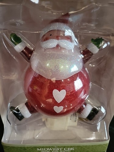 Lights In The Night Wall Plug-in SANTA Light CBK Midwest NEW Christmas - Picture 4 of 4