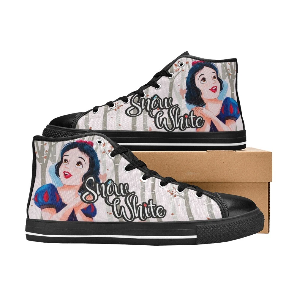 Snow White High Top Shoes Sneakers