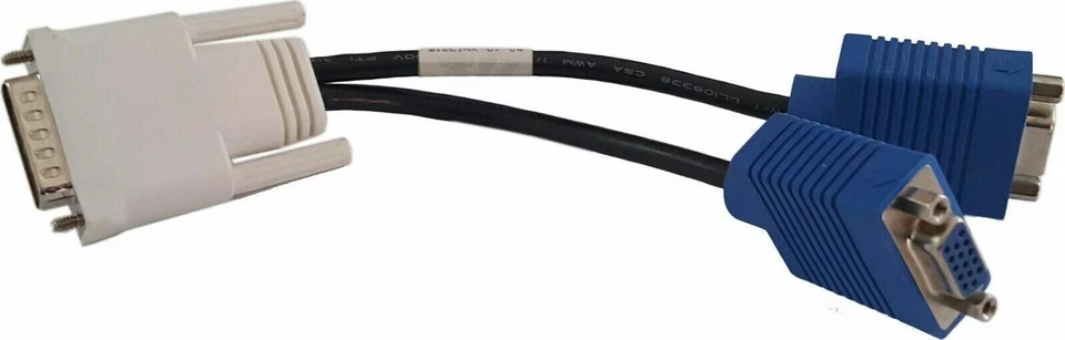 New HP 338285-008 Splitter Cable DMS-59 to Dual VGA 15Pin Female - Image 2 of 2