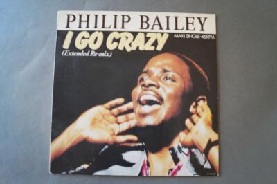 Philip Bailey - I go crazy (Vinyl Maxi Single) (V-10745)