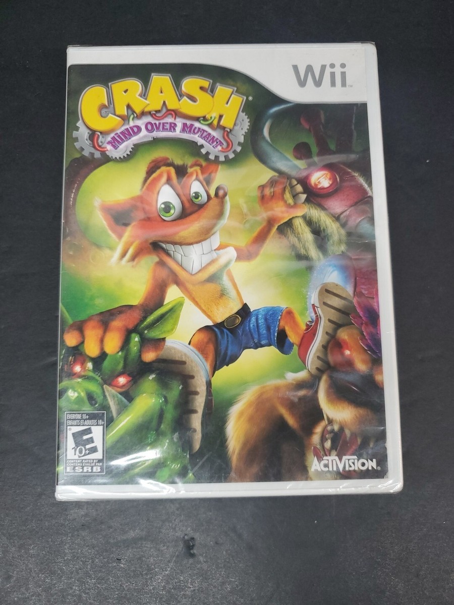 Crash: Mind Over Mutant (Nintendo Wii, 2008) Activision New CIB