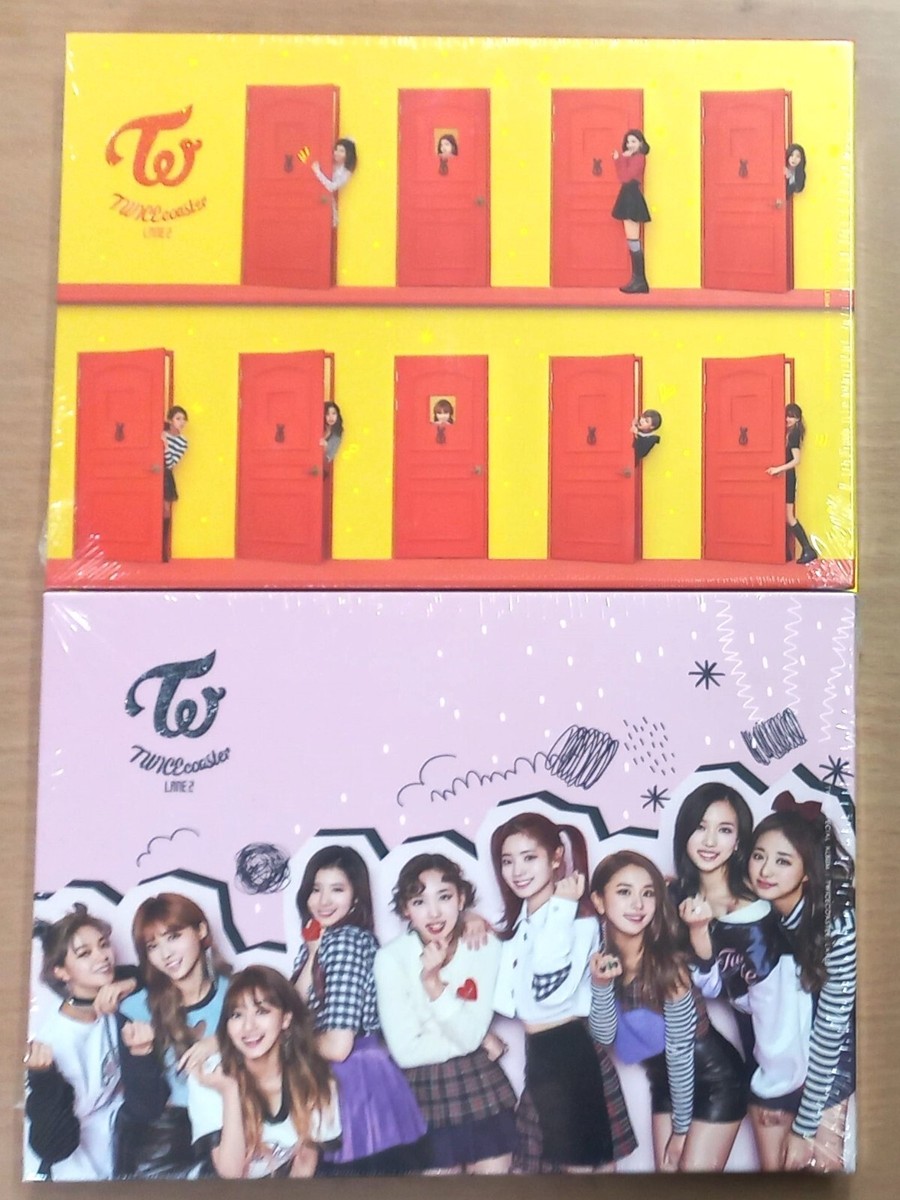 TWICE 3rd Mini Album TWICECOASTER : LANE 2 + Folded Poster + Store