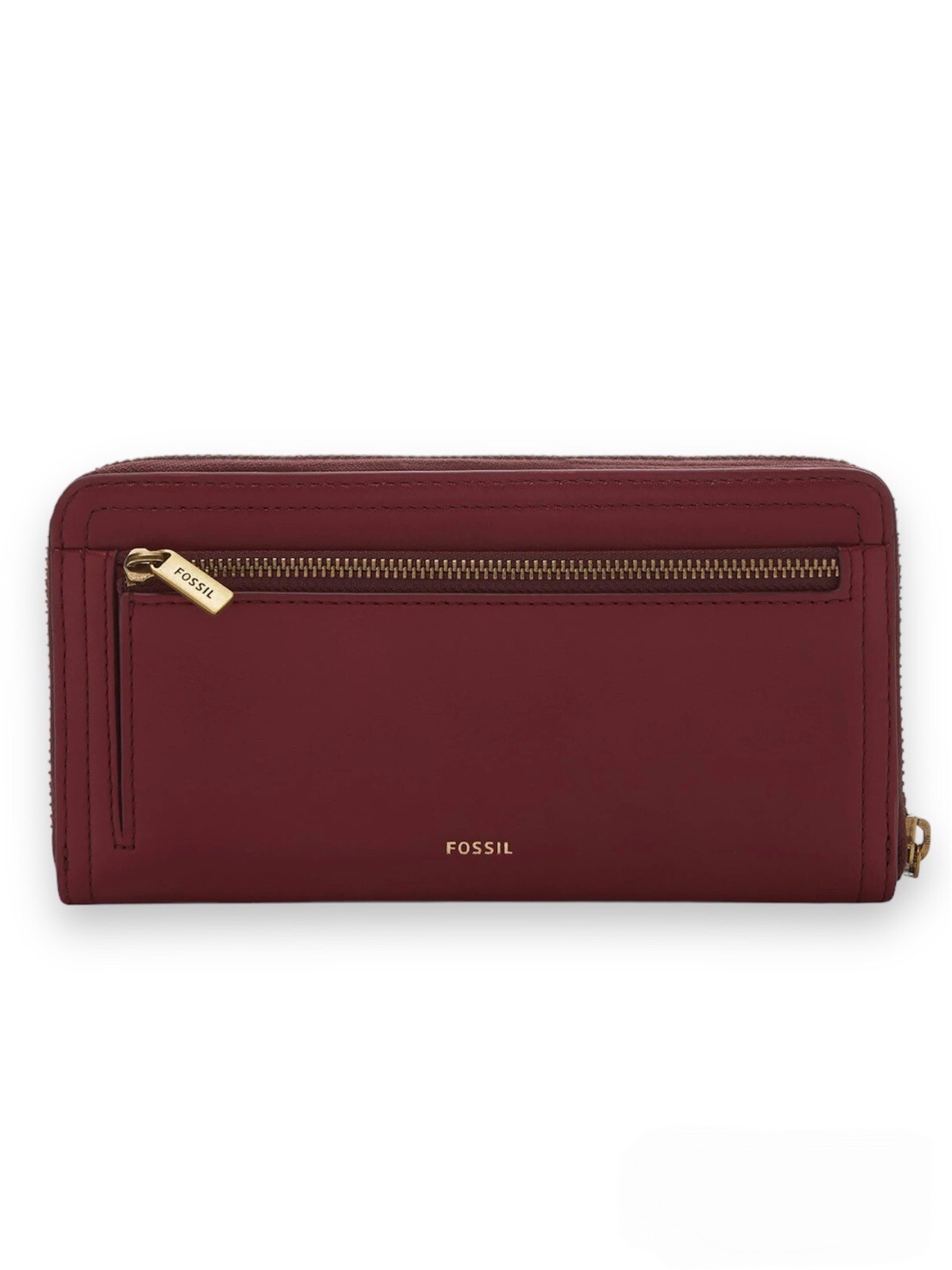 Fossil RFID Zip Around Logan Patchwork Leather Wa… - image 5