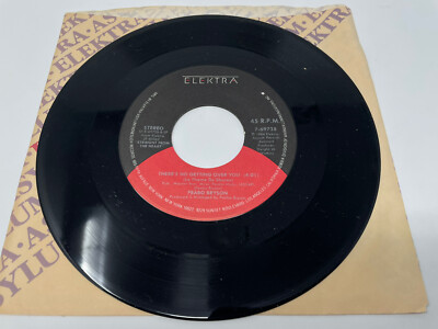 PEABO BRYSON THERE'S NO GETTING OVER YOU/IF YOU'RE EVER... VINYL 45 VG+/EX