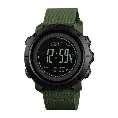 SKMEI 1427 Outdoor Sports Herren Damen Armbanduhr Höhendruck Kompass Digitaluhr