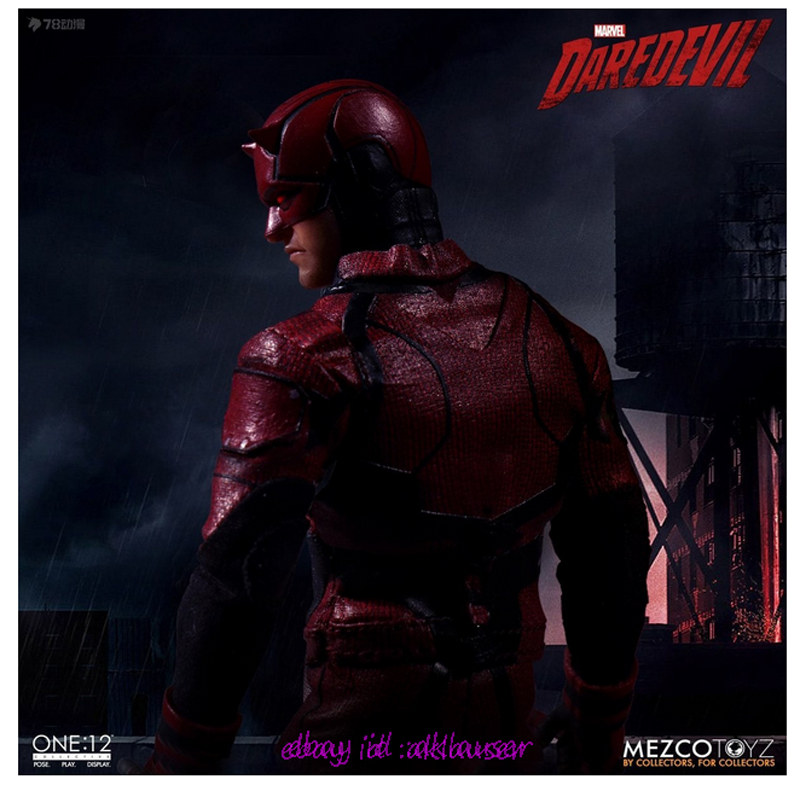 Mezco Toyz 1/12 Netflix Daredevil Action Figure Toy Model In Stock