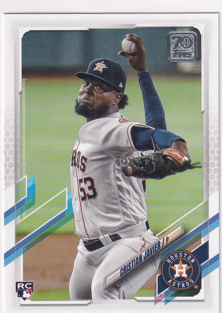 2021 TOPPS SERIES ONE RC CRISTIAN JAVIER HOUSTON ASTROS ROOKIE