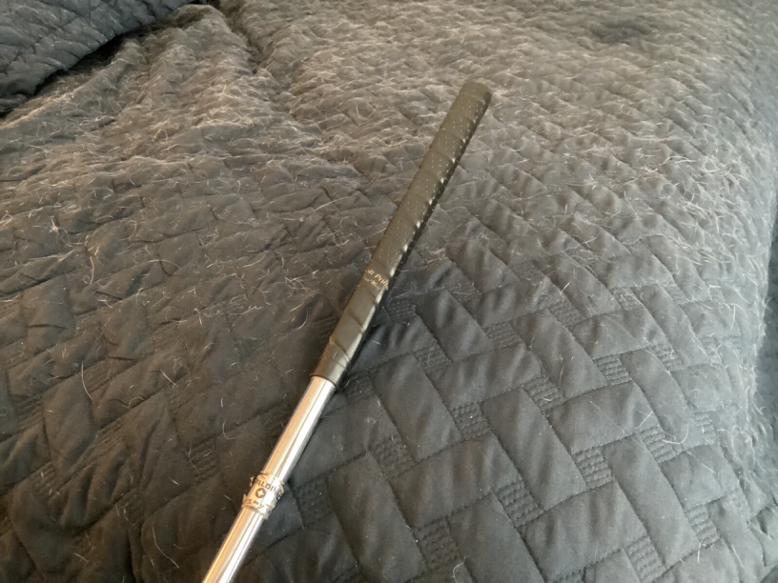 Spalding High Efficiency Gray Blade Putter Steel Shaft RH 35"